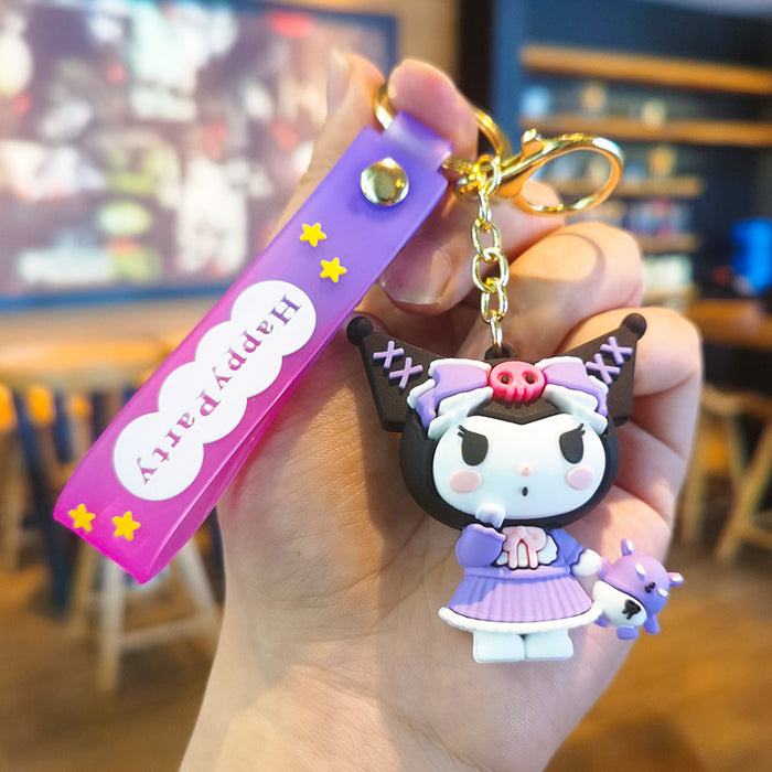 Wholesale Happy Classy Doll Pendant Keychains