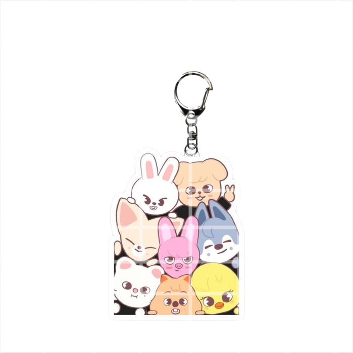 Wholesale Cartoon Acrylic Doll Keychain JDC-KC-MD001