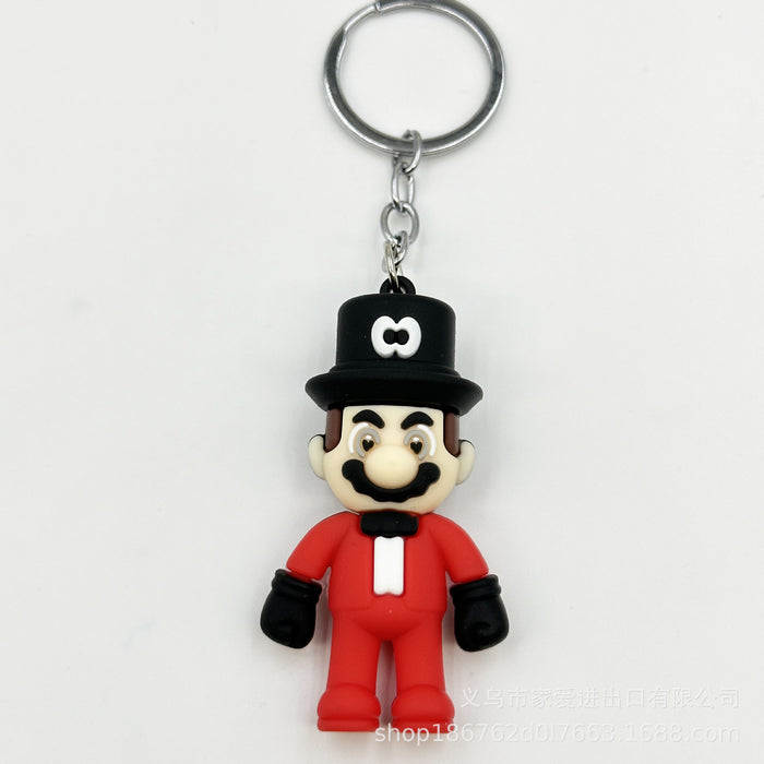 Wholesale Cartoon PVC Doll Keychains (F) JDC-KC-JiaA003