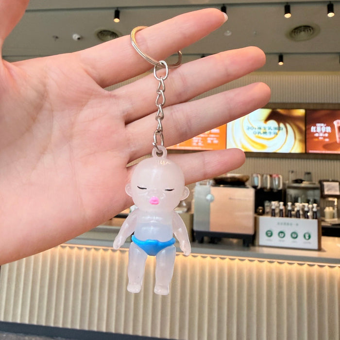 Wholesale Little Black Doll Keychain Pendant Small Gift