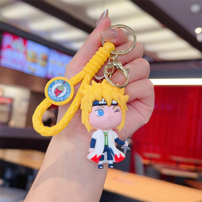 Wholesale  PVC Cartoon Couple Keychain