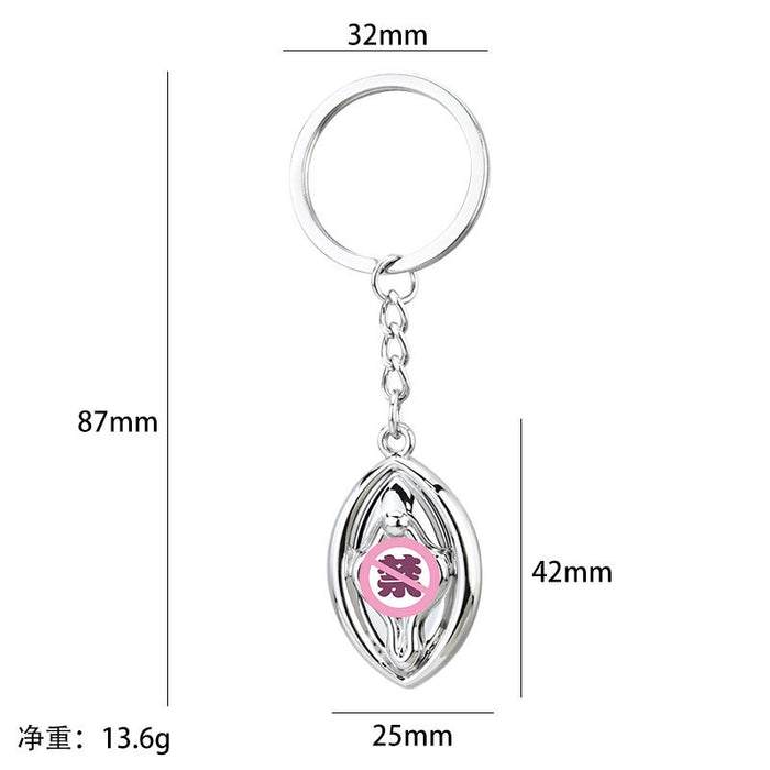 Wholesale Creative simulation metal keychain mini car key
