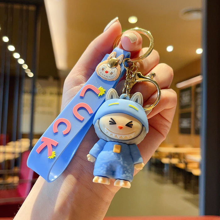 Wholesale Creative CartoonDoll Keychain Couple School Bag Pendant