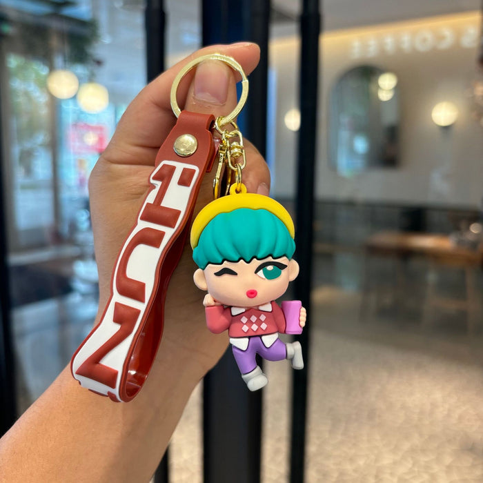 Wholesale K-POP Keychain Anime Backpack Charm