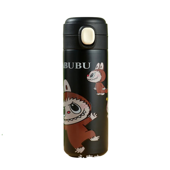 Wholesale Cute cartoon 304 stainless steel children' s thermos cup with pop-up spout