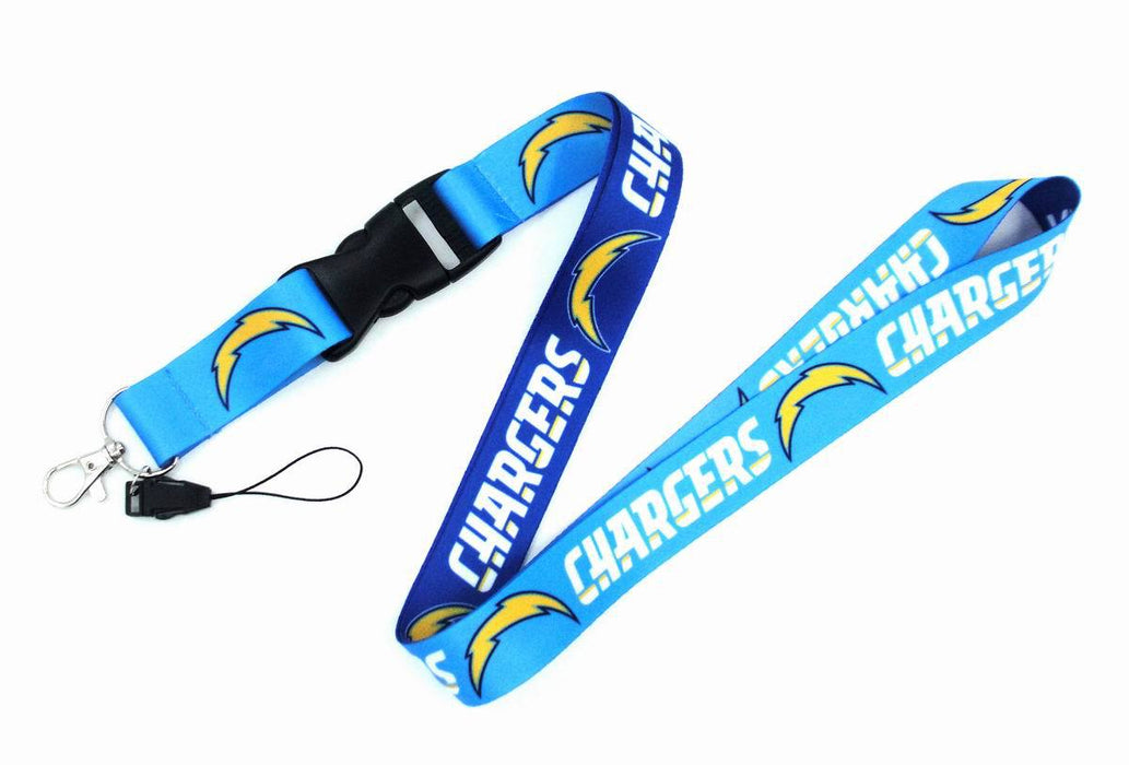 Wholesale Heat transfer rugby team mobile phone sling buckle Lanyard Keychain
