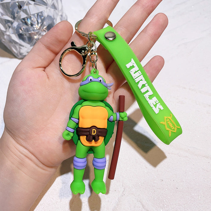 Wholesale Cartoon Silicone Doll Keychain JDC-KC-QiChao056