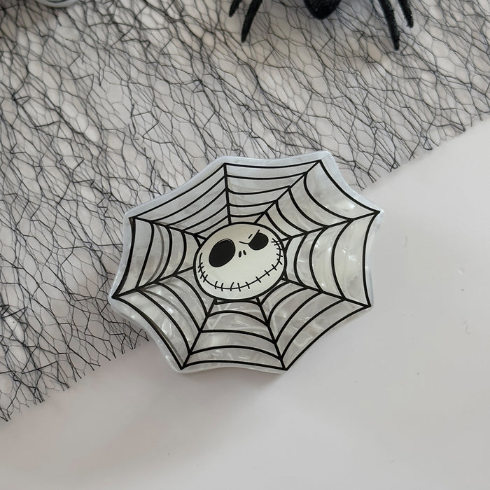 Wholesale  hair clip,   web,  grabbing clip,  funny skeleton,   hair accessory