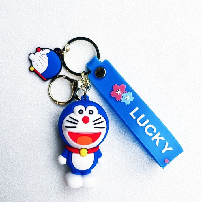 Wholesale PVC Cartoon Silicone Keychain JDC-KC-WuYi105