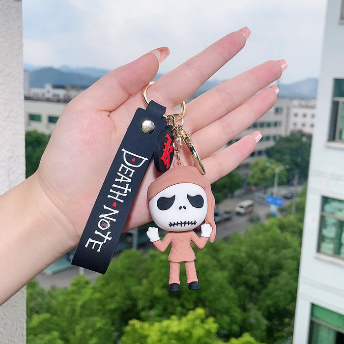 Wholesale Halloween Cartoon Silicone Doll Keychain JDC-KC-QiChao053