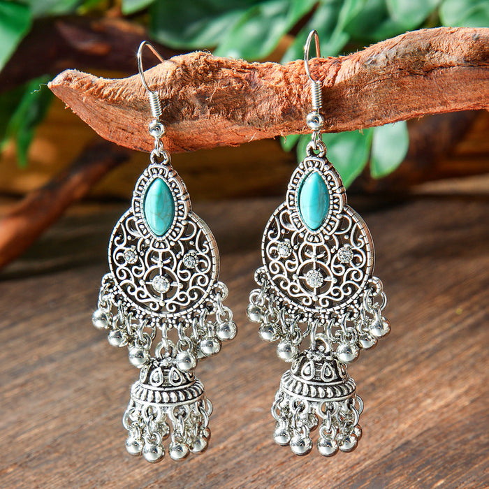 Wholesale Bohemian Drop Acrylic Earrings Vintage Fashion Accessory MOQ≥2