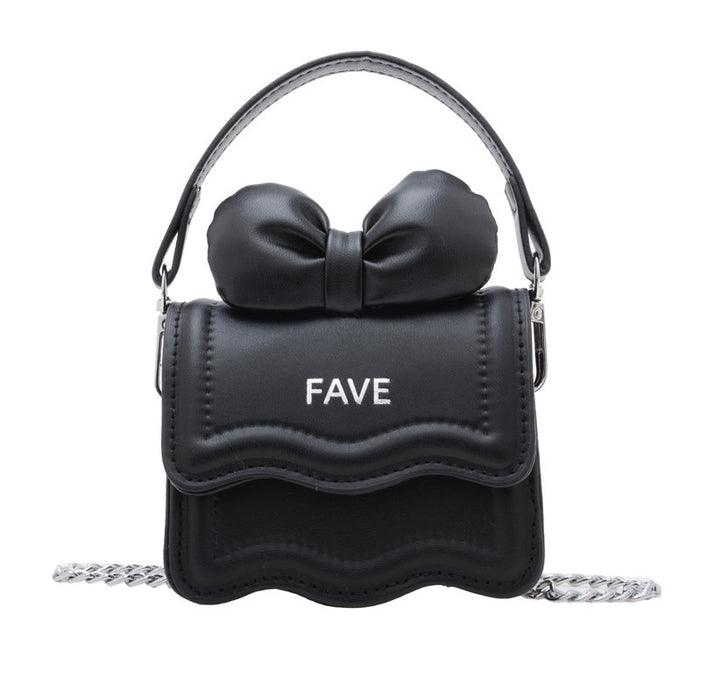 Wholesale Girl's Bag Children's Crossbody Bag Cute Bow Girl's Shoulder Bag  Coin Purse