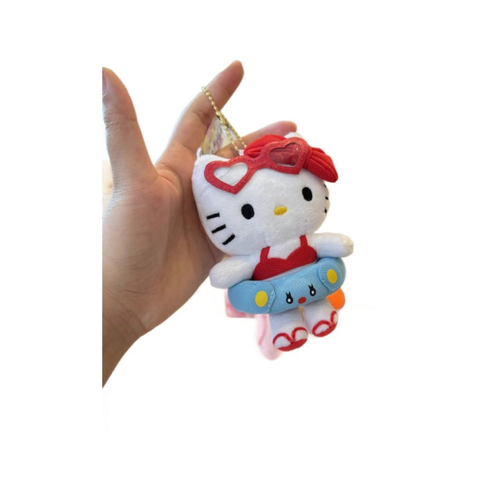 Wholesale Hawaiian Black Cat Plush Pendant Katie Kt Cat Doll Doll Bag Key Pendant