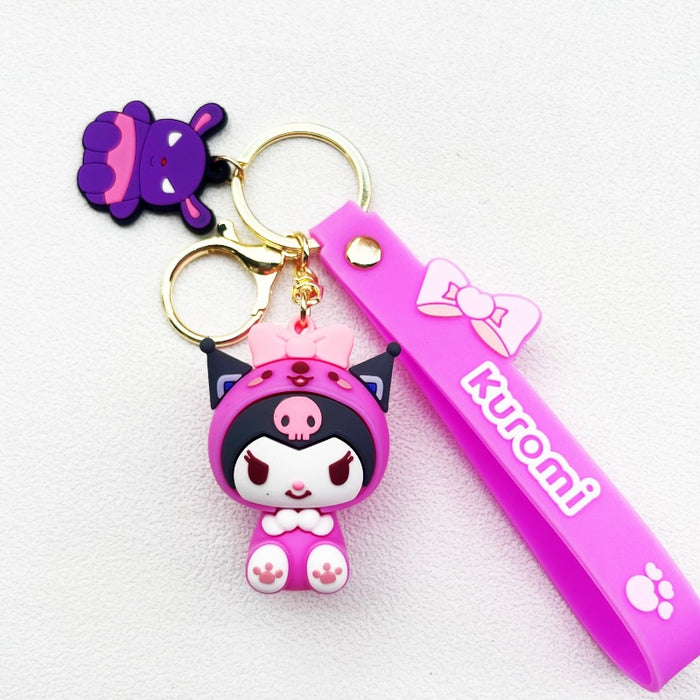 Wholesale PVC Cartoon Doll Keychain JDC-KC-WuYi201