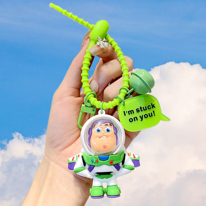 Wholesale Cartoon Creative Toys Silicone Keychains JDC-KC-HuiLe001