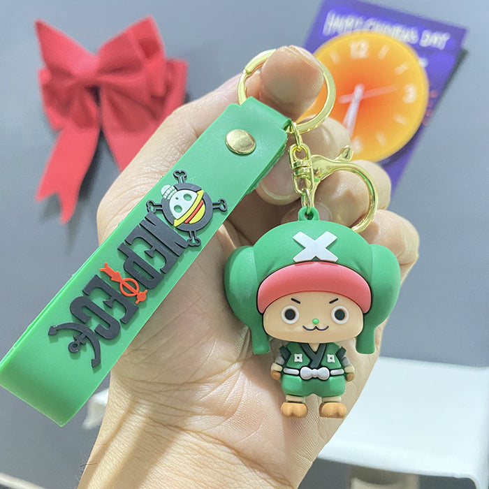 Wholesale Cute PVC Anime Character Keychains