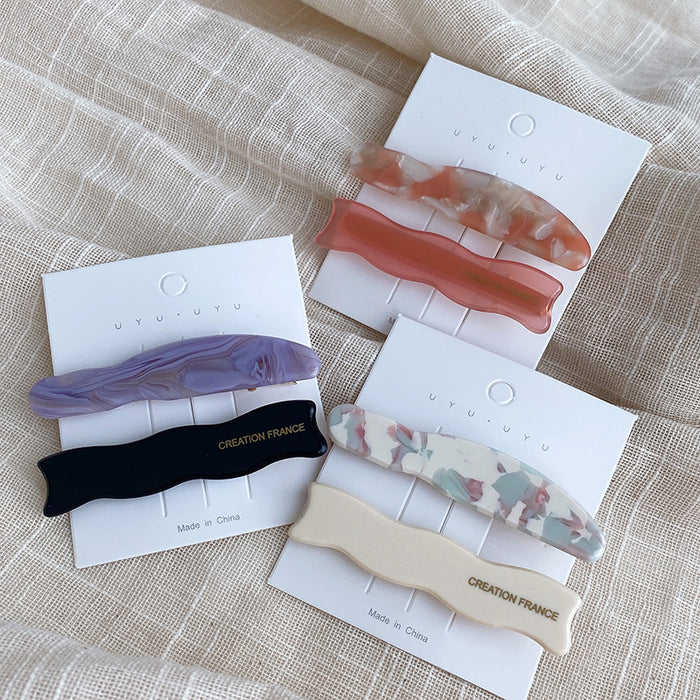 Wholesale Clip Girl's Sweet Retro Duckbill Clip Side Clip Bangs Clip