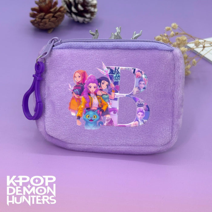 Wholesale Plush Anime Coin Purse Zipper Wallet K Pop  Cute Cartoon Design Unisex Fashion Accessory