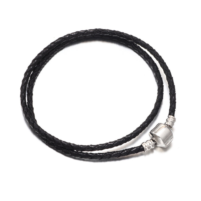 Wholesale Braided Leather Bracelet JDC-BT-QiN010