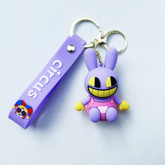 Wholesale PVC Cartoon Doll Keychain JDC-KC-WuYi158