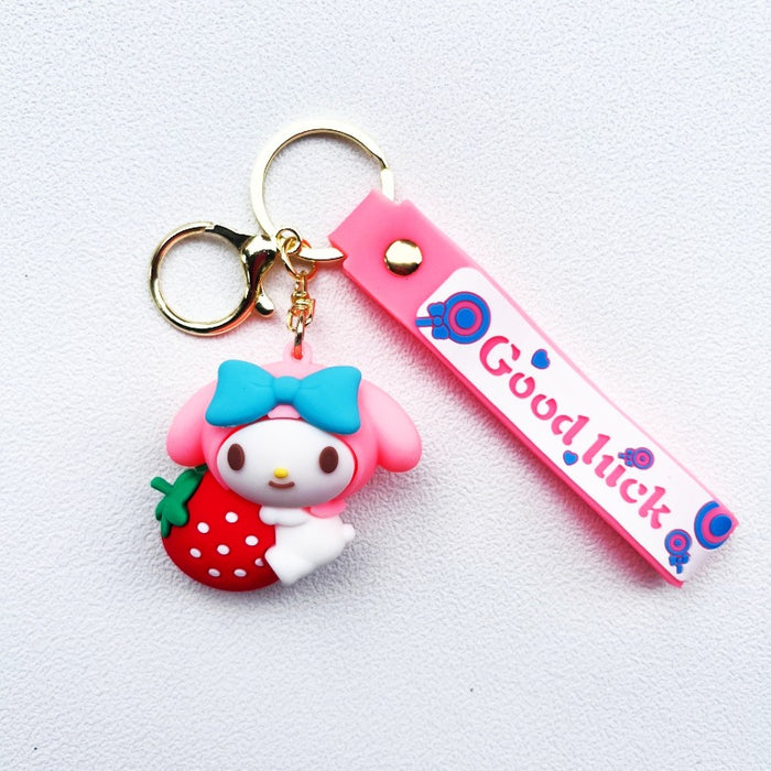 Wholesale PVC Cartoon Doll Keychain JDC-KC-ChuC058