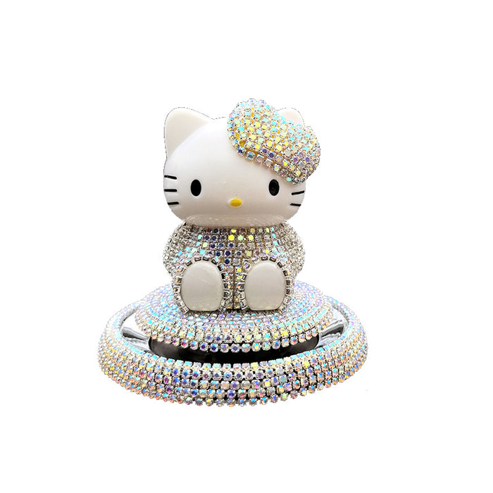 Wholesale Cute cat-shaped solid perfume car accessories