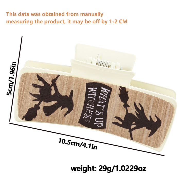 Wholesale Fashionable multi-color large square Hair Clips