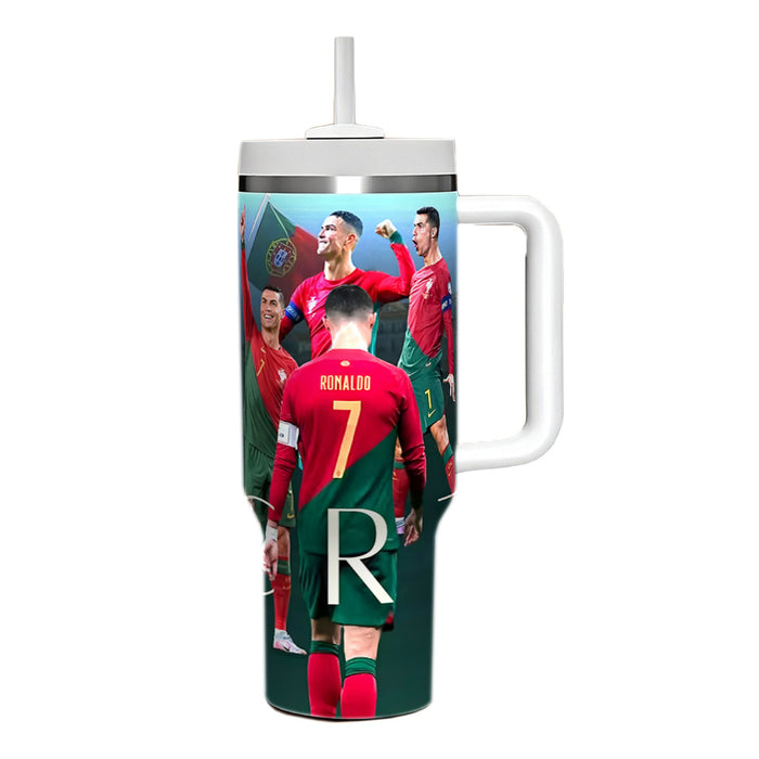 Wholesale Tumbler Stainless Steel Insulated Football Mug 40OZ Ice King