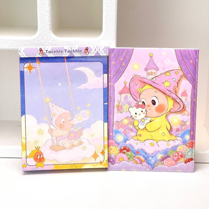 Wholesale Modern Faux Leather Notebook with Star Pattern Chic Princess Style