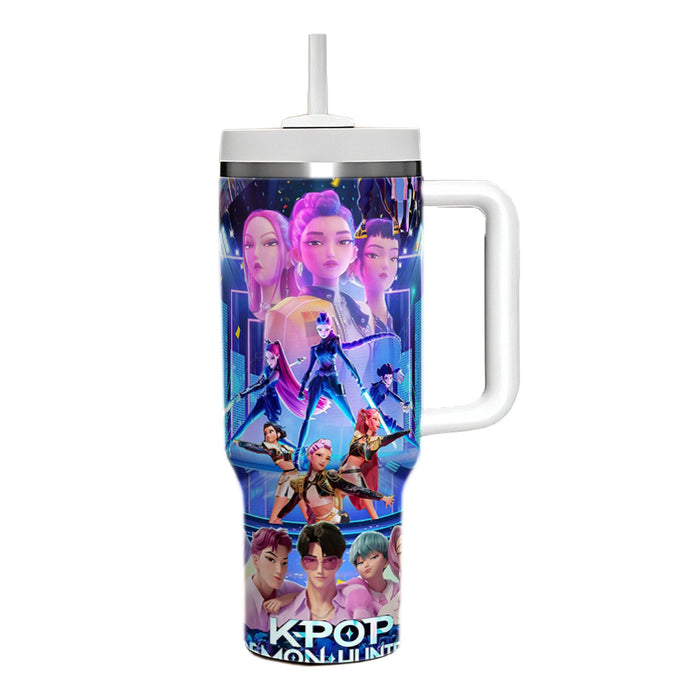 Wholesale K-POP Stainless Steel  Thermos ice bullies cup