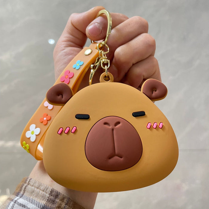 Wholesale Cartoon Coin Purse Doll PVC Keychain JDC-KC-YaoP004