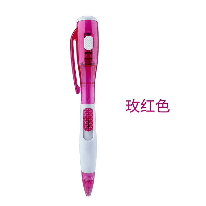 Wholesale LED light flashlight ballpoint pen