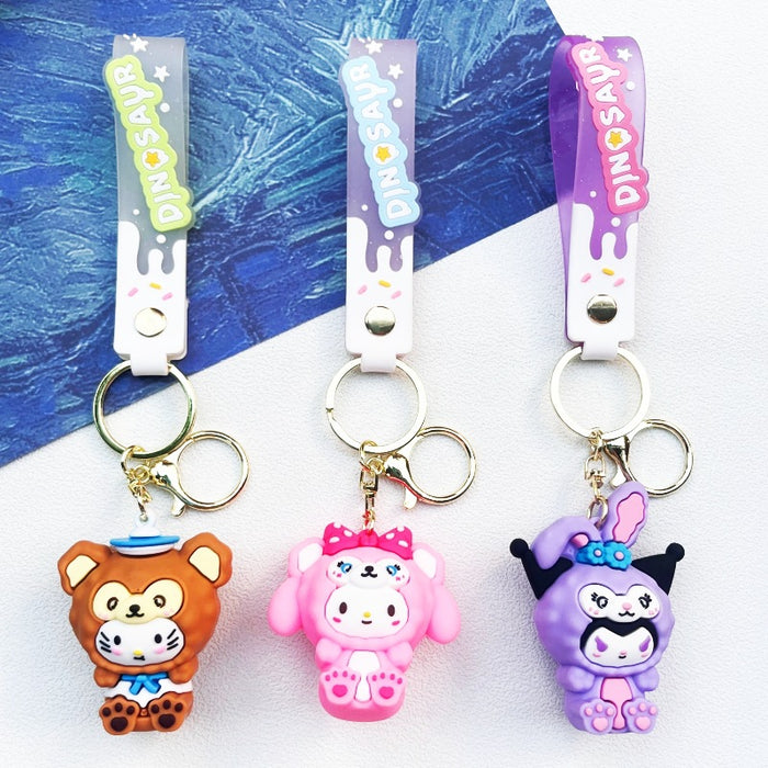 Wholesale Cartoon Doll PVC Keychain JDC-KC-ChuC023