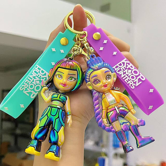 Wholesale Cute KPOP-themed Silicone Keychain