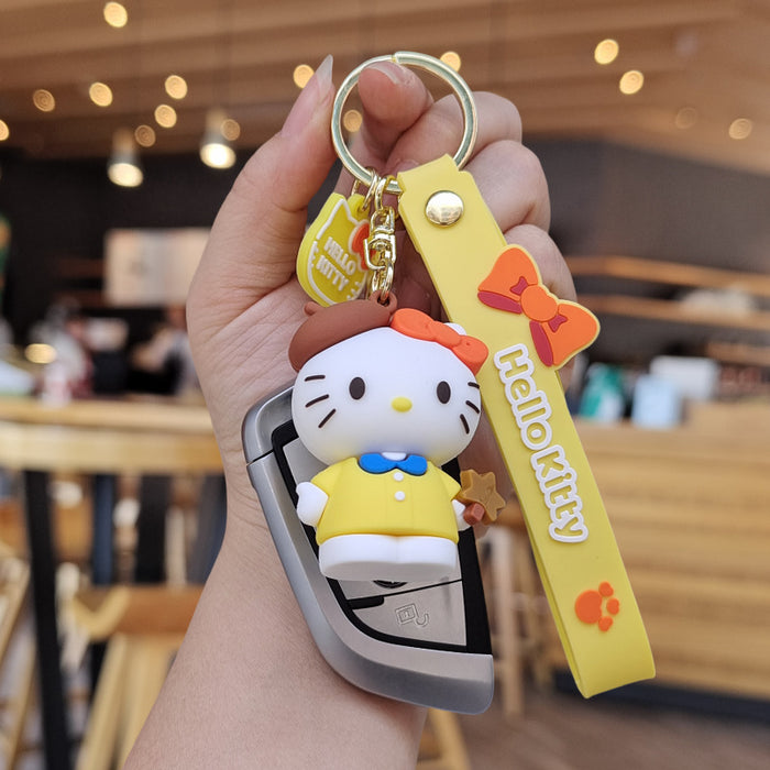 Wholesale Cartoon Silicone Doll Keychain JDC-KC-ZhuoRan031