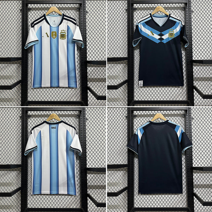 Wholesale Trendy Argentina World Cup Football Jersey # 10 Summer Polyester