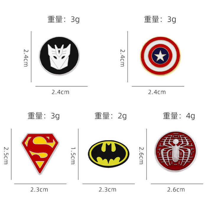 Wholesale Cartoon Badge Movie Peripheral Accessories Brooch