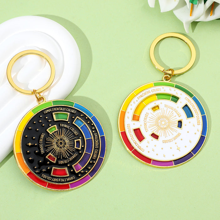 Wholesale 5PCS Turntable Zinc Alloy Keychain JDC-KC-GYu005