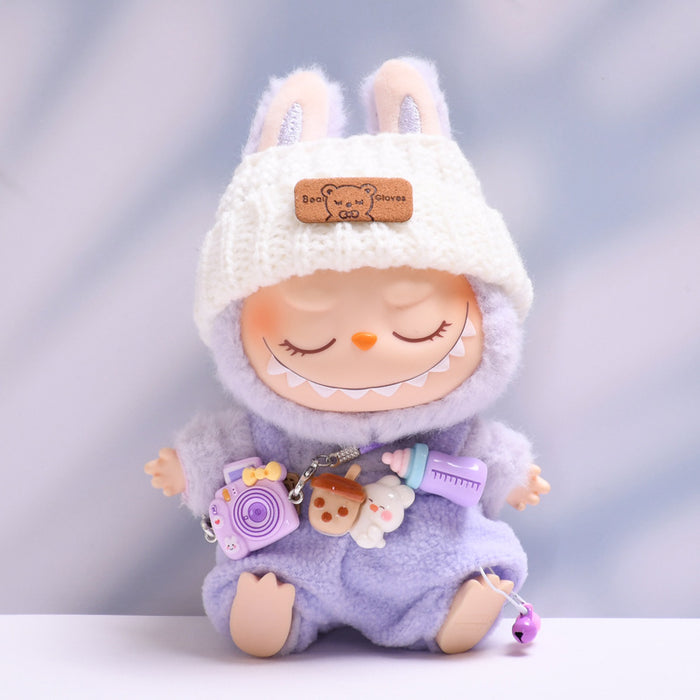 Wholesale Sittings Party Baby Clothes Bottle Overalls Set Baby Doll Clothes Dress Up