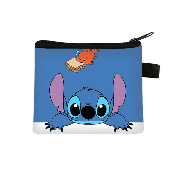 Wholesale Children's Coin Purse Key Earphone Bag Cute Cartoon Polyester Wallet Batch JDC-WT-Changs001