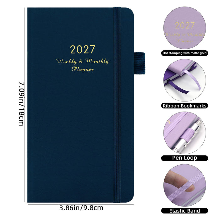 Wholesale Chic 2027 Weekly Planner Notebook - Office Decor Accessory