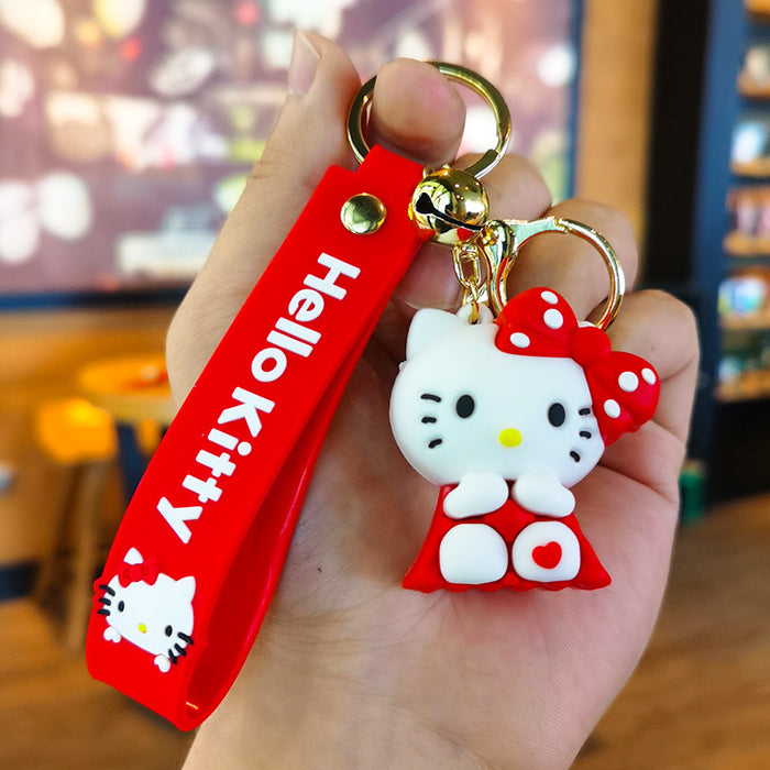 Wholesale Cartoon Doll Silicone Keychain JDC-KC-Tingm228