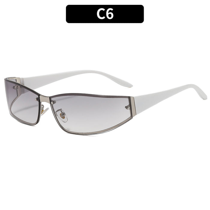 Wholesale Y2K Frameless Sunglasses Trendy Street Fashion Sun Glasses for Women