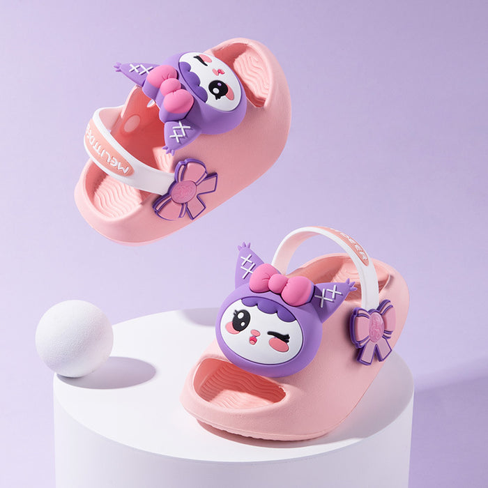 Wholesale  Children's sandals cartoonsandals breathable soft bottom slippers  children's hole shoes