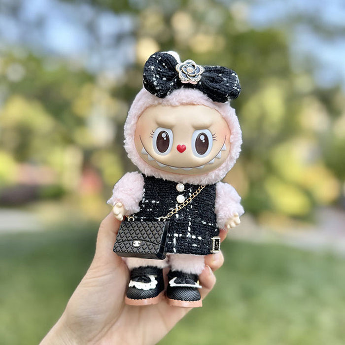 Wholesale mini doll clothes cute colorful camellia style