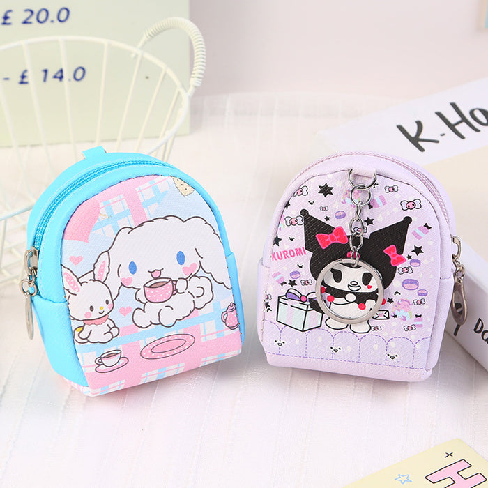 Wholesale Coin Purse Schoolbag Cartoon Creative Mini Headset Key Storage Bag