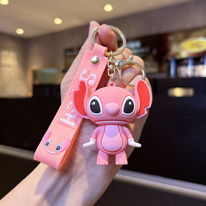 Wholesale Cartoon Silicone Keychains (F) JDC-KC-ZiXing003