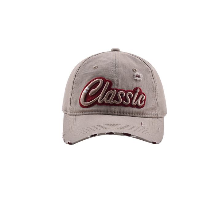 Wholesale Cotton Retro Letter Baseball Cap JDC-FH-WenR031