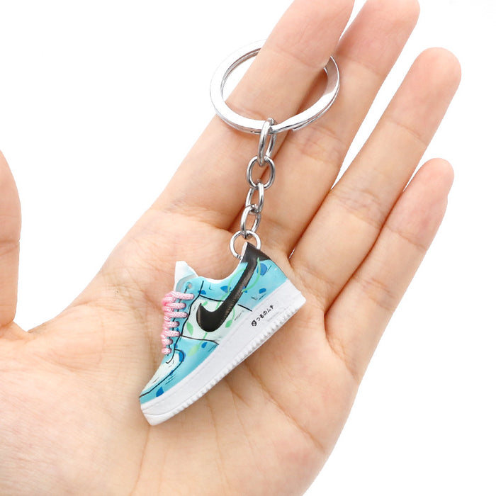 Wholesale PVC Shoe Model Keychain JDC-KC-QLPing004