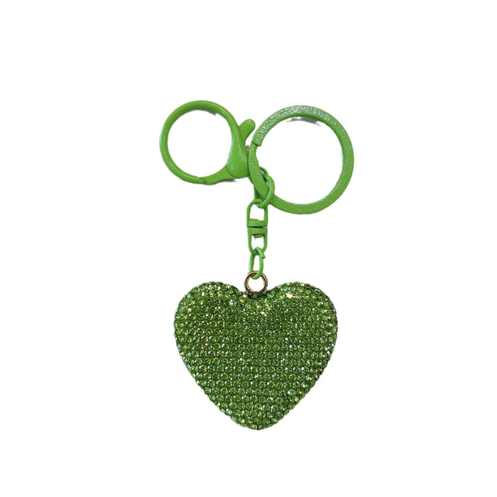 Wholesale Rhinestone Love Zinc Alloy Keychain JDC-KC-YanG071